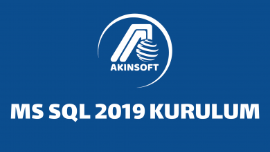 Akınsoft MS SQL 2019